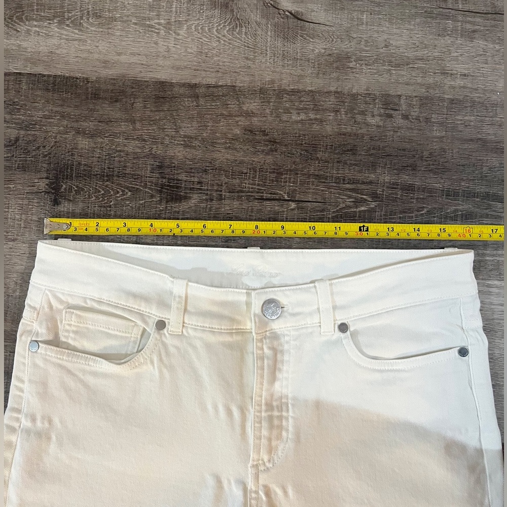 Loro Piana Cream Skinny Leg Jeans - Picture 5 of 6